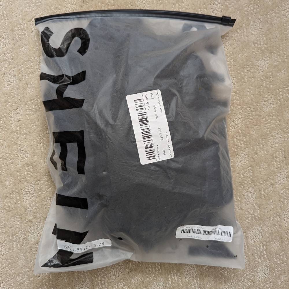 NWT Shein Satin Wrap Dress - Picture 5 of 5